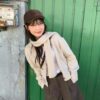 (SET) 羊駝毛上衣連頸巾 | 5色入 - Image 3