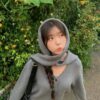 (SET) 羊駝毛上衣連頸巾 | 5色入 - Image 9